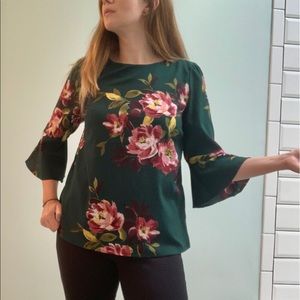 Carolina Belle floral blouse